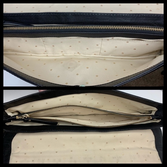 Kate Spade ♠️Rare Black Rhinestone Long Clutch Bag - Picture 3 of 5